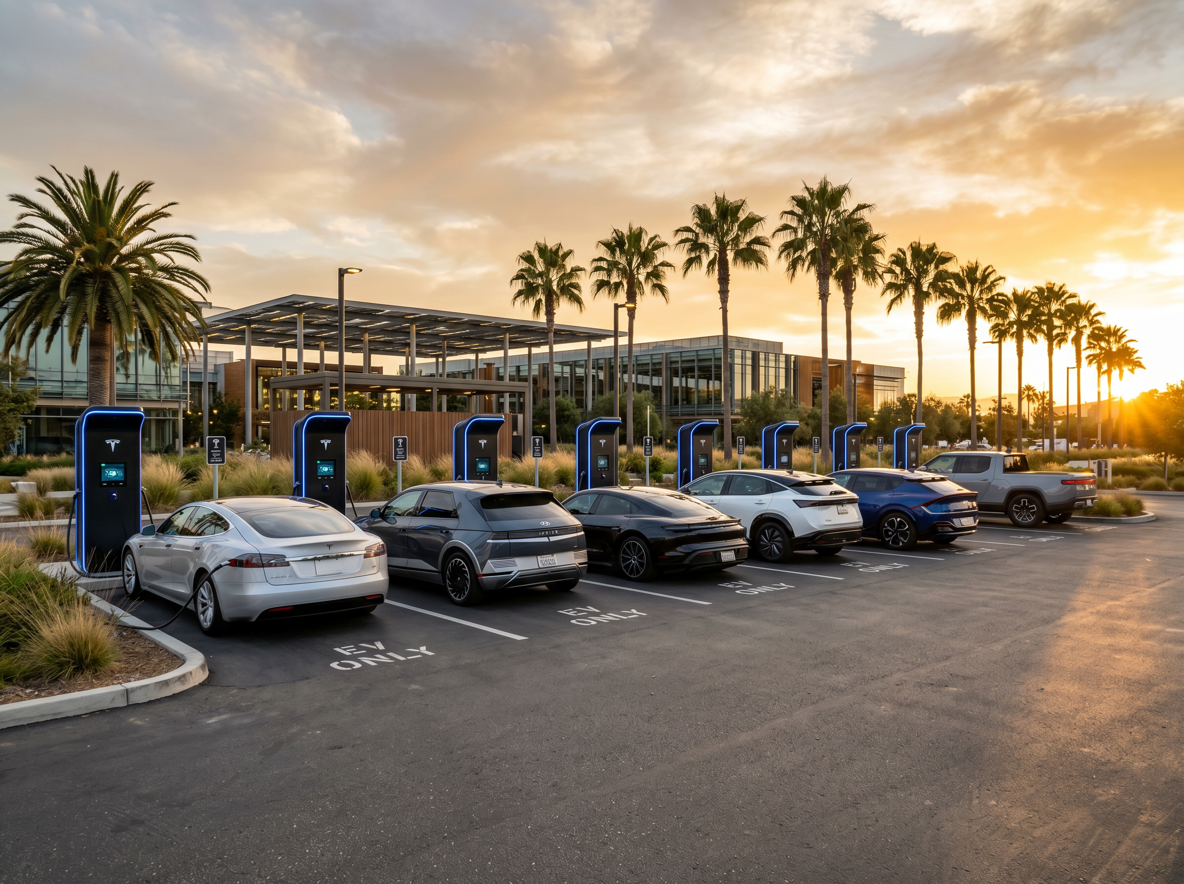 EV charging stations