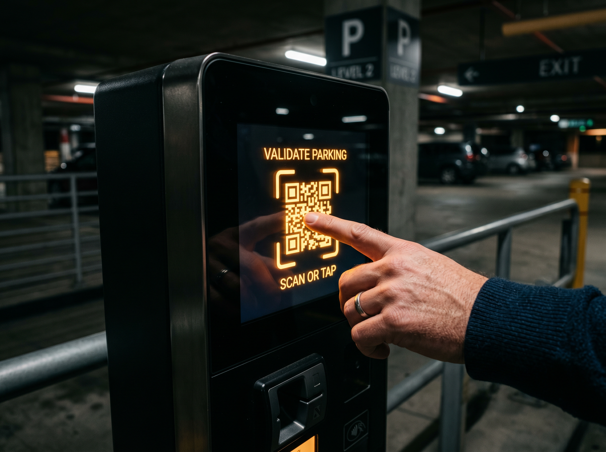 Permit and validation kiosk